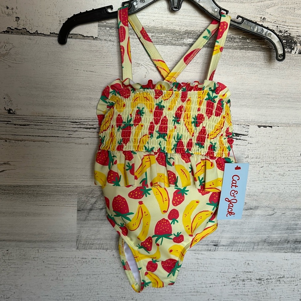 Baby Girl Bathing Suit Size 12 Months NEW